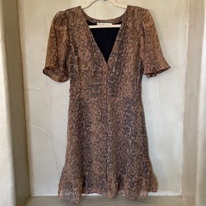Abercrombie & Fitch Snake Skin Dress